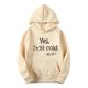 thumbnail image 1 of Sudadera con capucha para hombre, informal, con estampado, de manga larga, tipo blusa, 1 of 6