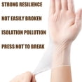 thumbnail image 4 of Baodeli Small Size Disposable Vinyl Gloves Heavy Duty Non Sterile Powder Free Latex Free Rubber 100 Count Box food Safe(Small - Pack of 100), 4 of 10