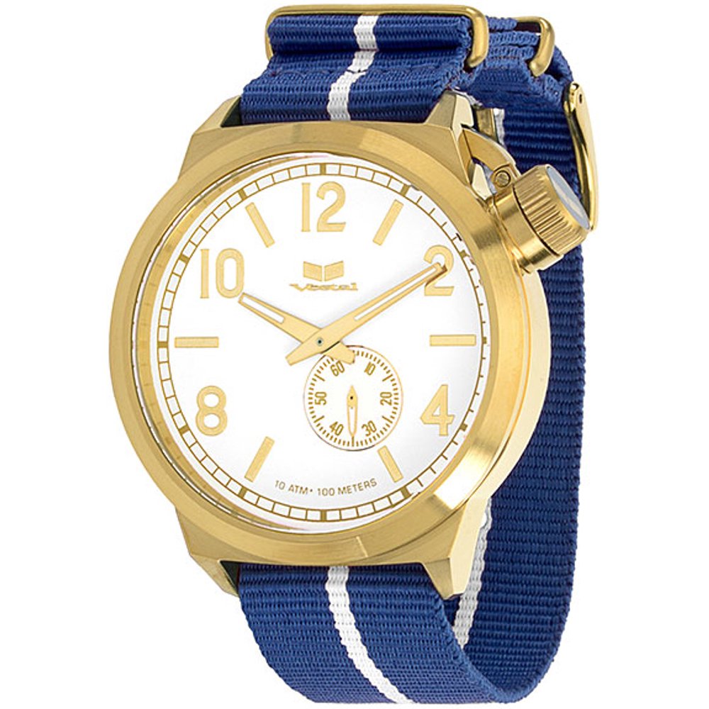Vestal Men's Blue Canteen Zulu Watch CAN3N05
