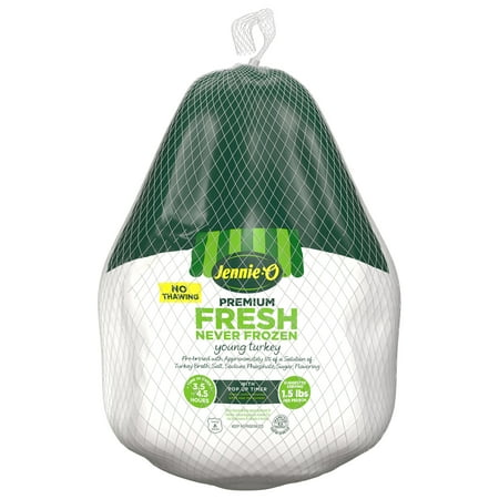 Jennie-O Fresh (Not Frozen) Whole Turkey,10-18 lbs., Serves 6-11, Refrigerated, No Thaw Required, Ready for Quick Prep