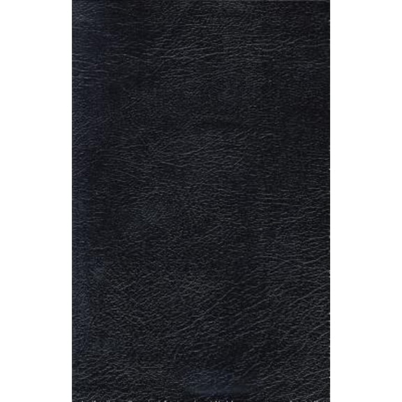 Pre-Owned The Holy Bible: New King James Version, Black, Bonded Leather, Giant Print Center-Column Reference Edition (Classic) (Paperback) 0718015789 9780718015787
