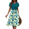thumbnail image 3 of Vestido de verano Zeagoo 2025 casual en A Midi con bolsillos, 3 of 5