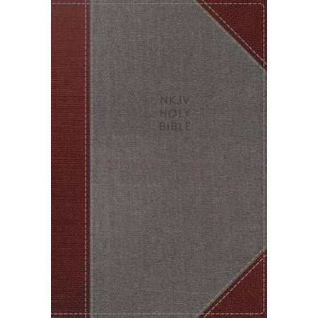 NKJV, Journal the Word Bible, Cloth Over Board, Gray/Red, Red Letter Edition, Comfort Print : Reflect, Journal, or Create Art Next to Your Favorite