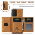 thumbnail image 5 of for Samsung Galaxy A23 4G Case ,Magnetic Buckle Leather Detachable Wallet Cover, Card Pocket Back Flip Kickstand Shockproof Business Slim Phone Case For Samsung Galaxy A23 4G,
Brown, 5 of 9