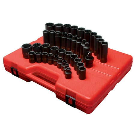 UPC: 0613364076101 | Sunex 2699 1/2 in. Drive 39 Piece Metric 12 Pt Master Impact Socket Set