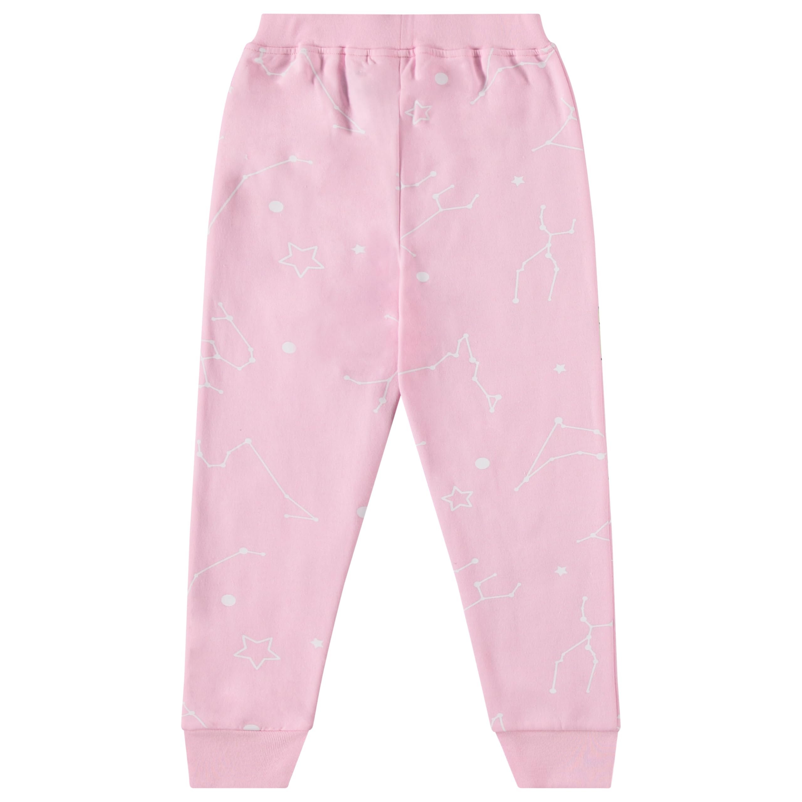 Girls Baby Yoda Pullover Hoodie and Jogger Sweatpants Clothing Set- Little and Big Girl Sizes 4-16