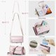 thumbnail image 3 of funda billetera para Samsung Galaxy A14 con Protección RFID, Ranuras para tarjetas, Pata de Cabra, Correa Desmontable-Funda para teléfono tipo Bandolera con Tapa de Cuero PU a prueba, 3 of 9