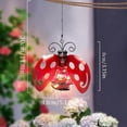thumbnail image 6 of 2 Pack Solar Ladybug Hanging Lantern Waterproof LED Outdoor Decor Light for Patio Garden Yard Pathway Balcony Porch Backyard, 6 of 6