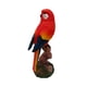 thumbnail image 3 of Estatua de loro, escultura de animal, centro de mesa, modelo de pájaro, resina, adorno de regalo, decoración de mesa para balcón, hogar, oficina, Rojo, 3 of 8