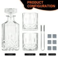 thumbnail image 3 of TINANA Whiskey Decanter Set with Glasses and Whiskey Stones, Whiskey Decanter Sets for Men, Valentine's Day Gift, Anniversary Birthday Gifts for Father Mother Husband, 3 of 5