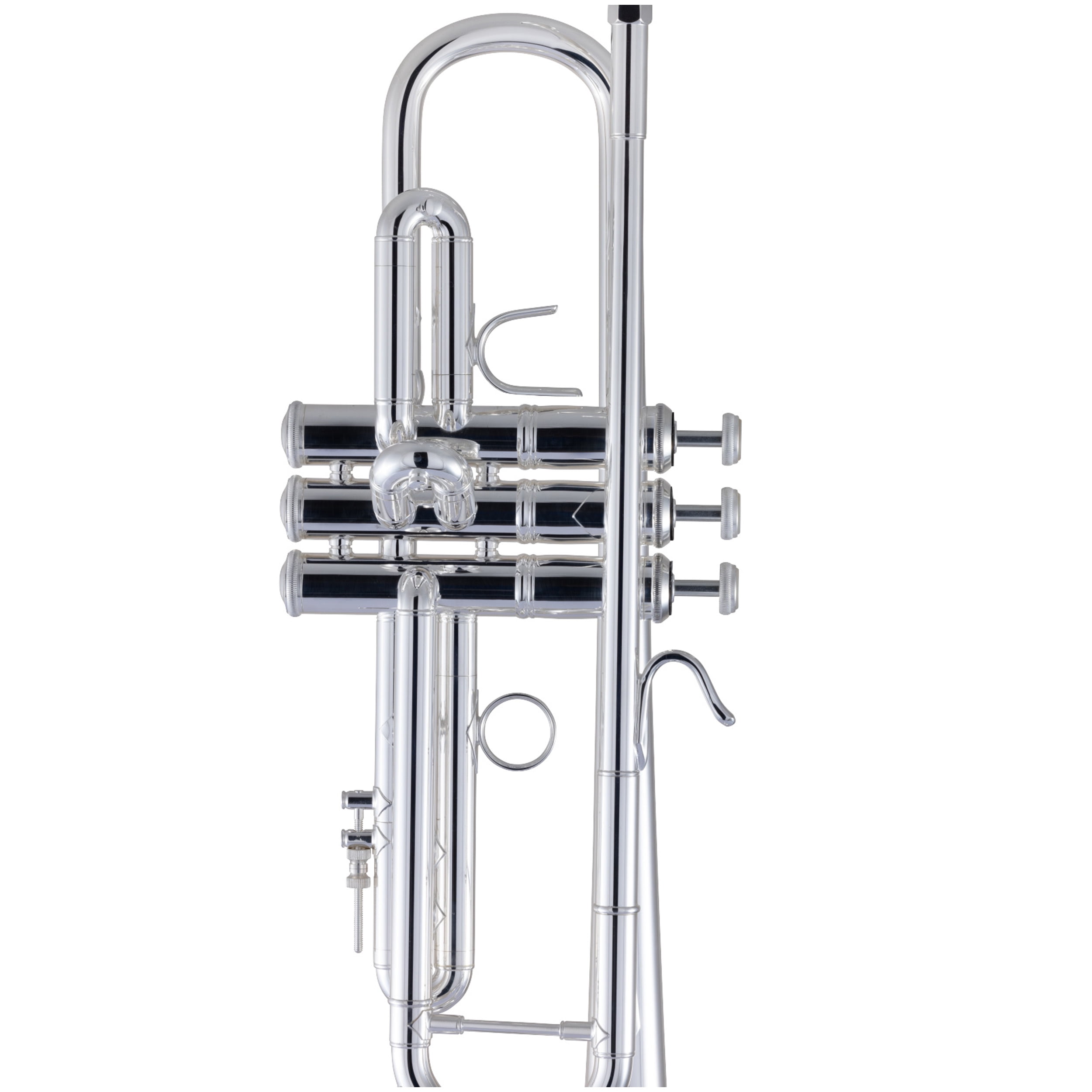 Bach 180 Stradivarius 43 Bell Series Professional Bb Trumpet with Reverse Leadpipe Silver plated Yellow Brass Bell