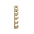 thumbnail image 3 of Wall Mounted Vertical Hat Rack for Baseball Caps, Space-Saving Hanging Hat Organizer with 5 No-Mark Clips for Closet Door, Entryway or Laundry Room, 3 of 3