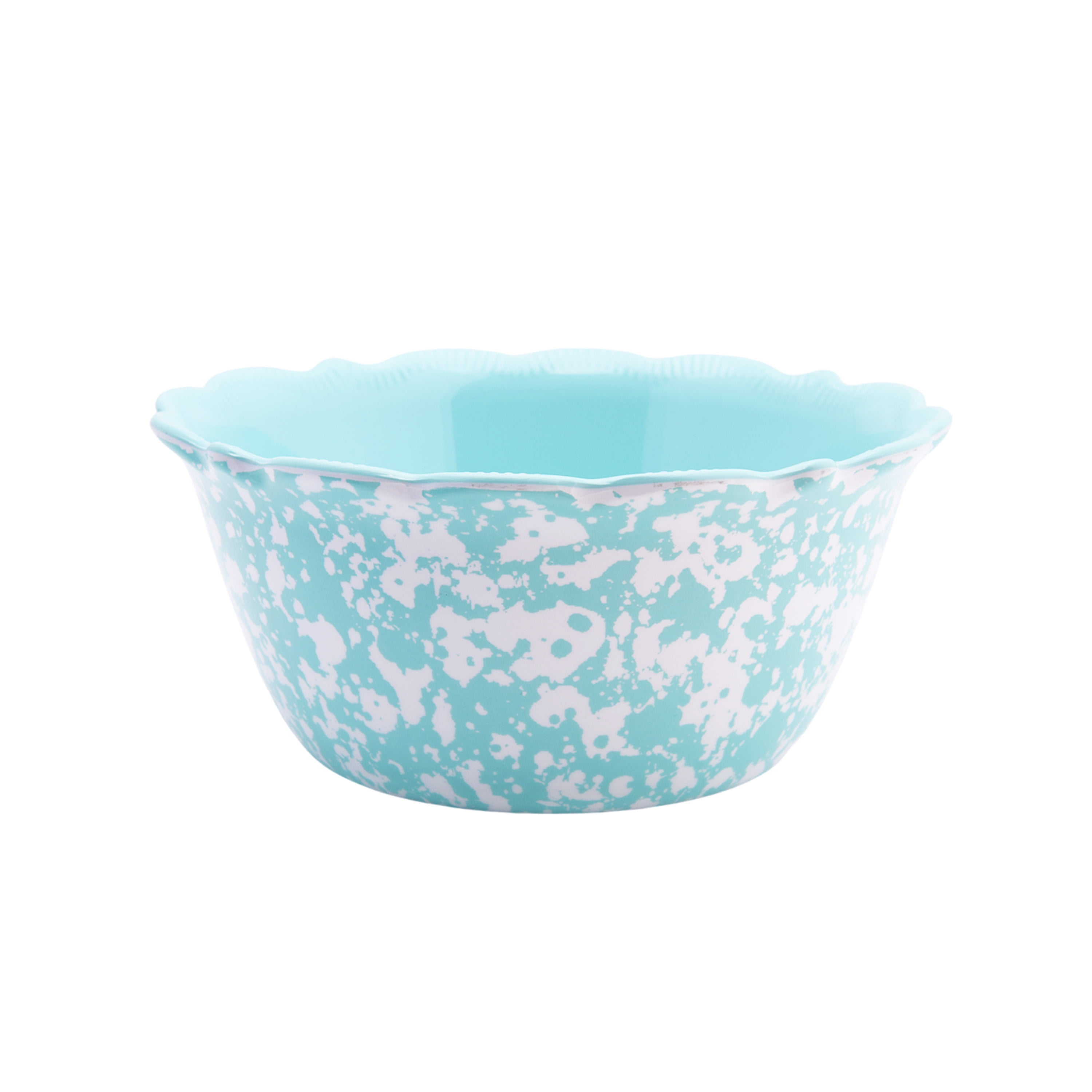 The Pioneer Woman Country Splatter Melamine Cereal Bowl, Teal