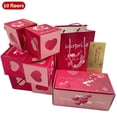 thumbnail image 1 of Surprise Gift Box for Money, Valentine's Day Folding Bouncing Envelope, Pre-Exploding Design for Birthdays & Anniversaries, Unique Novelty Present, 1 of 7