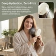 thumbnail image 4 of 2026 Upgraded Electric Steam Brush, Rechargeable Hair Brush with Water Spray, Wet Electric Hairbrush, Red Light Air Cushion Mister, Reduce Frizz, Nourishes Hairs, Anti-Static (2pc-pink+purple), 4 of 9
