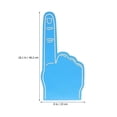 thumbnail image 2 of 10pcs Foam Fingers Giant Foam Hands Sport Fans Foam Fingers Football Cheering Stuff For Sporting Events, 2 of 3