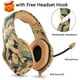 thumbnail image 2 of Auriculares para juegos PS4, compatibles con Xbox One, Nintendo Switch, auriculares estéreo con cancelación de ruido ONIKUMA K1 con micrófono, control de volumen para PC, teléfono, con, 2 of 5