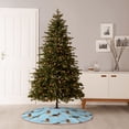 thumbnail image 6 of Sikiie German Shepherd Dog Nativity Christmas Tree Skirt, Jesus Christian Winter Holiday Tree Mat Decoration(30-48IN), 6 of 6