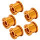 thumbnail image 4 of Tornillo de Rueda de Cadena Amonsee Pernos de Plato Duraderos Y Livianos Oro, 4 of 8