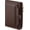 Dark brown, variant on Small Wallet Women RFID Blocking Bifold Compact Card Holder Vegan Leather Wallet for Women with ID Window