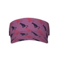thumbnail image 2 of Kdxio Leopard Print Print Sun Visor Hat Golf Visor Adjustable Velcro Outdoor Sports Cap for Men Women, 2 of 7