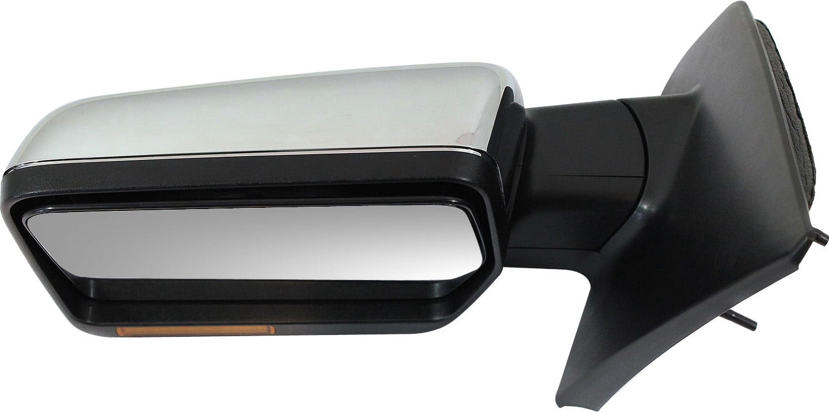Mirror Compatible With 2006 Lincoln Mark LT 2004-2006 Ford F-150 Left Driver Side Heated In-housing Signal Light Chrome Kool-Vue