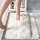 thumbnail image 5 of Alfombrilla Exfoliante para Pies con Respaldo Envolvente | Alfombra de Baño Gruesa, Suave, Antideslizante y Absorbente de Agua de Poliéster | Lavable, 50X80Cm para Ducha, Tocador y Baño Infantil, 5 of 6