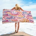 thumbnail image 1 of ZZwxWA My Order Microfiber Beach Towel Super Lightweight Colorful Bath Towel Sandproof Beach Blanket Multi-Purpose Towel For Travel Swimming Pool 30x60 Inch, 1 of 5
