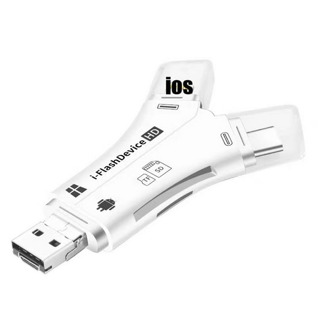 4 in 1 OTG Card Reader Universal Multifunctional Phone TF SD Camera