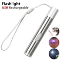 thumbnail image 6 of 3in1 Multi-function USB Rechargeable LED Flashlight Powerful Mini LED Torch, 6 of 14