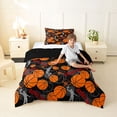 thumbnail image 2 of Erosebridal Teens Basketball Gaming Twin Comforter Sets 3-Piece,Sport Gamer Bedding Set for Kids Boys Girls,Black Reversible,Ultra Soft Home Decor, 2 of 6