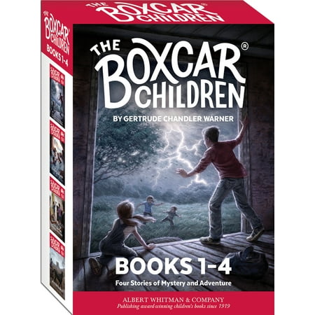 The Boxcar Children Mysteries Boxed Set #1-4 (Best Mysteries For Kids)