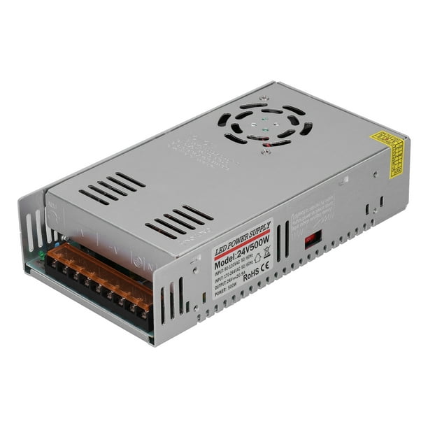 Fuente De Alimentación Smps, Fuente De Alimentación Conmutada 20.9A 500W Disipación De Calor Con Cubierta Protectora De Seguridad Para Automatización Industrial Para Equipos