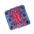 thumbnail image 3 of IBASETOY 1Set Pet Food Mat Multi-colored Non-slip Cloth Dog Feeder Cushion, 3 of 8