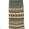 thumbnail image 3 of FAIOROI Socks for Women Vintage Fair Isle Crew Sock Warm Thick Winter Soft Cozy Printed, 3 of 6