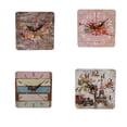 thumbnail image 2 of Reloj de pared de dibujos animados de estilo de madera sin tictac Retro, temporizador cuadrado, cocina, sala de estar, dormitorio Noticed JJ20428-01, 2 of 6