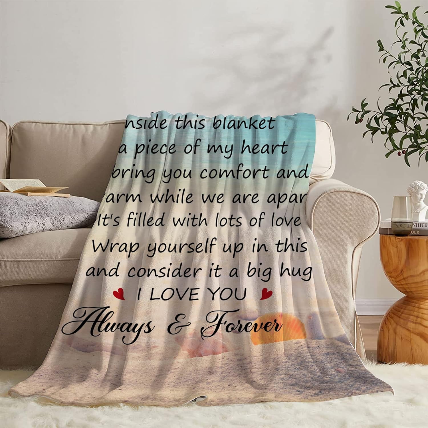 Daughter Gifts from Mom Dad - to My Daughter Blanket for Daughter - Christmas, Xmas, Birthday, Graduation Gifts for Daughter - Best Gift Ideas for Daughter Throw Blanket