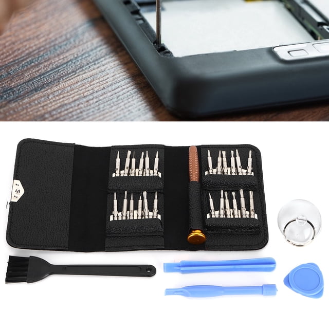 Kit de bits de Destornillador, Conjunto de Herramientas de reparación multifunció de alta dureza prácico práctico 25 en 1 para el hogar