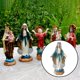 thumbnail image 3 of Figura de belén de resina pintada a mano, religiosa, espiritual, decorativa. E, 3 of 8