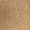 thumbnail image 1 of Ahgly Company Indoor Square Oriental Brown Industrial Area Rugs, 6' Square, 1 of 4