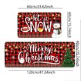 thumbnail image 3 of PALIFEUR Christmas Kitchen Rugs Set of 2, Red Christmas Snowflake Rugs, Non-Slip Kitchen Rug, Washable Kitchen Mats for Christmas Kitchen Decor Festival Holiday Party Decorations, 3 of 3
