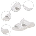 thumbnail image 6 of Orthopedic Sandals for Women Athletic Thick Cushion Mesh Slip on Walking Beach Shoes with Comfy Arch Support White Size 6, 6 of 6
