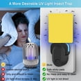 thumbnail image 5 of Flying Insect Trap,2023 Upgrade Mosquito Trap Gnat Indoor,Light Attractant Indoor Night Light Fly Trap with Sticky Pad for Flies,Gnats(10PCS Sticky glue card), 5 of 7