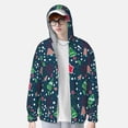 thumbnail image 2 of Vsdgher Chemise à Capuche Imprimée de Noël pour Adultes, Protection Solaire, Manches Longues, Pêche, Course, Natation - 3TG, 2 of 7