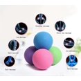 thumbnail image 2 of Tignapoo TPE Massage Lacrosse Ball for Myofascial Release & Trigger Point Therapy - Green, Portable & Lightweight for Full Body Relief, 2 of 5