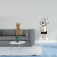 thumbnail image 2 of Figura de escritorio,Estatua de gato,linda decoración para estante o escritorio,Figura de escritorio,Estatua de astronauta para estantería,oficina o decoración del hogar,Figura decorativa de, 2 of 8