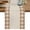 Coffee, Cream, Ivory, variant on Retro Blue Table Runner, Farmhouse Buffalo Plaid Vintage Beige Washable Cotton Linen Table Runners 36 Inches Long, Dresser Scarf Runner for Nightstand/End Tables/Round Tables 13''x36''