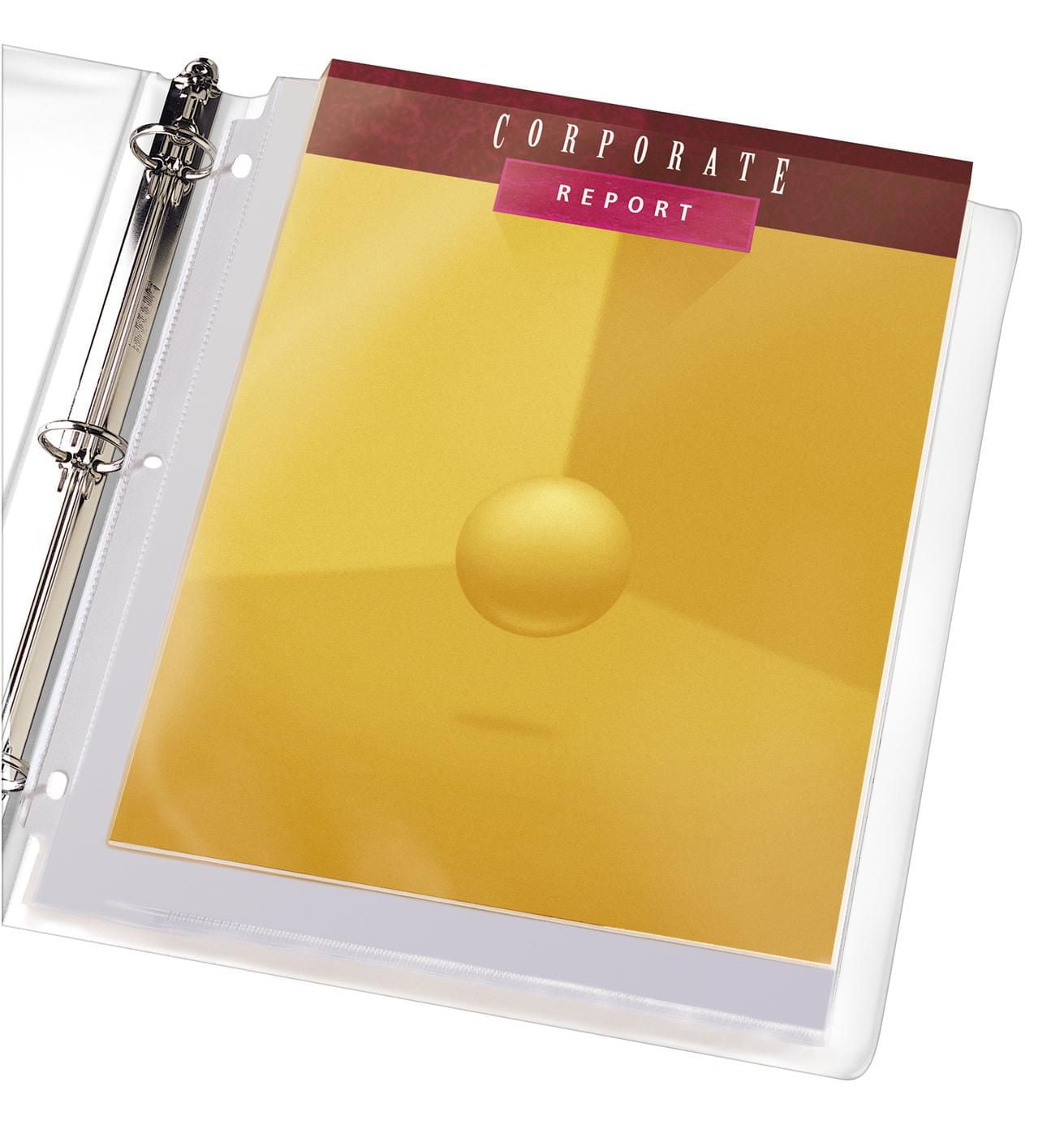 Capacité accrue pochettes protectrices Avery, clarté d'un diamant, sans acide, pqt 10 - 75302