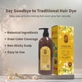 thumbnail image 3 of Plant Based Hair Dye Black 300ml ReadytoUse Herbal Hair Color for Men and Women Grey Coverage, 3 of 4