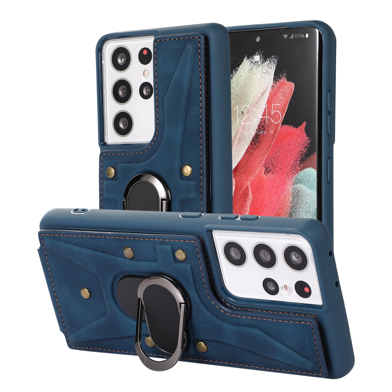 Entronix Target Card Holder Phone Leather Wallet Entronix Case - Main Image